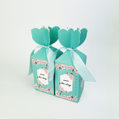 喜糖盒-淺綠花語(yǔ)